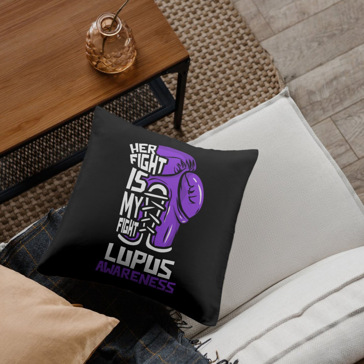 Lupus Throw Pillows Covers